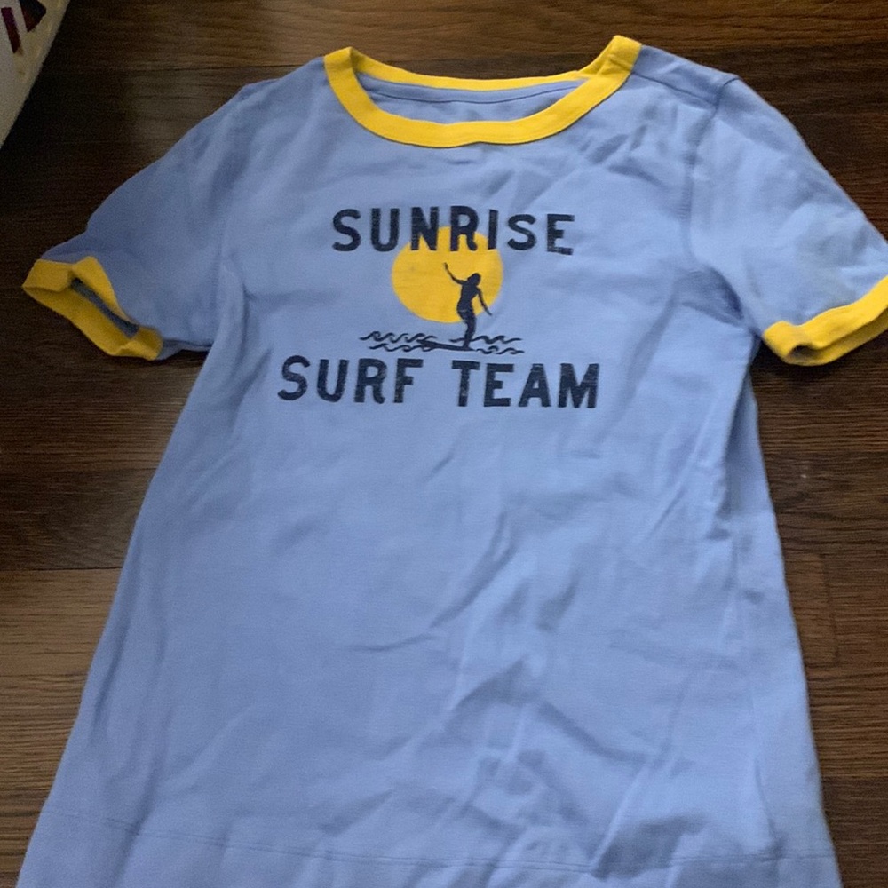 sunrise surf team shirt